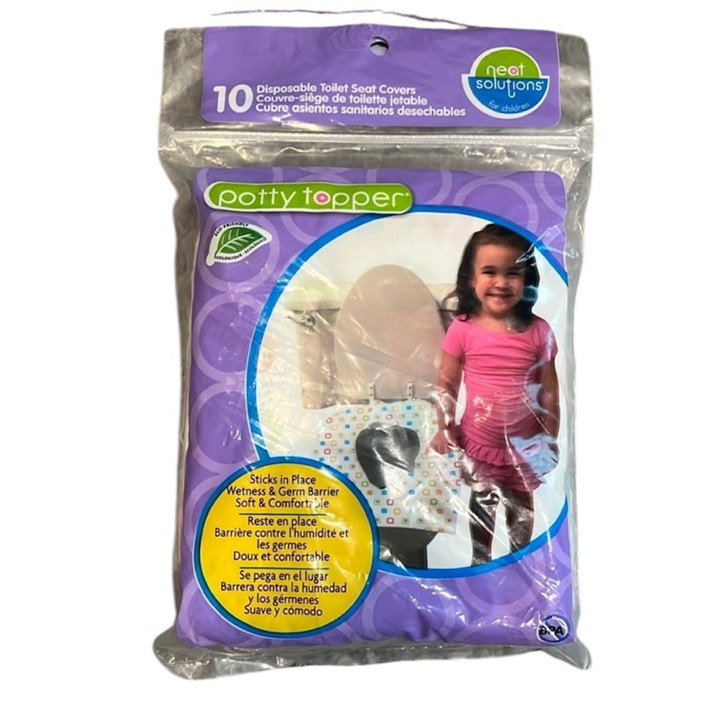 Neat Solutions | NWT 10-Pack of Disposable Toilet Seat Covers